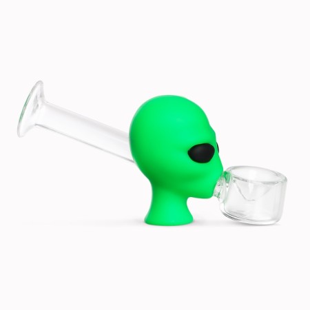 Bong smoking "alien", 11 x 7 x 4 cm-1