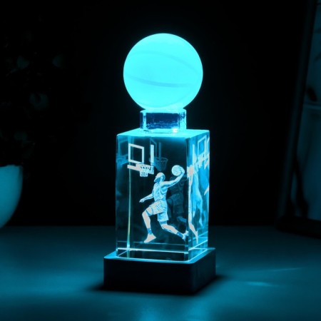 Night Basketball player LED 1W USB 6x6x14.5cm-3