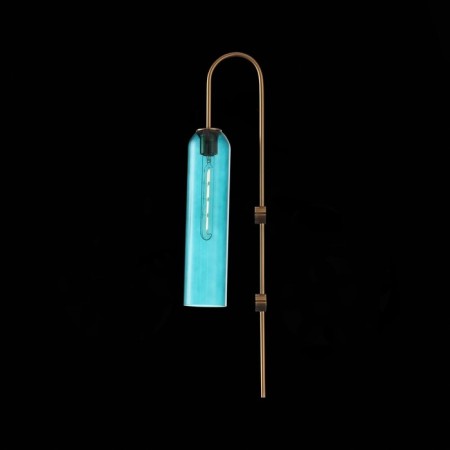 Wall lamp ST LUCE. SL1145.381.01. Callana. 1x60 watts, E27, 10x78 cm, brass color-3