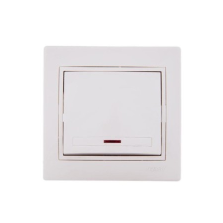 Switch Lezard 701-0303-111 mira, joint venture, 10a, 1 key, color cream