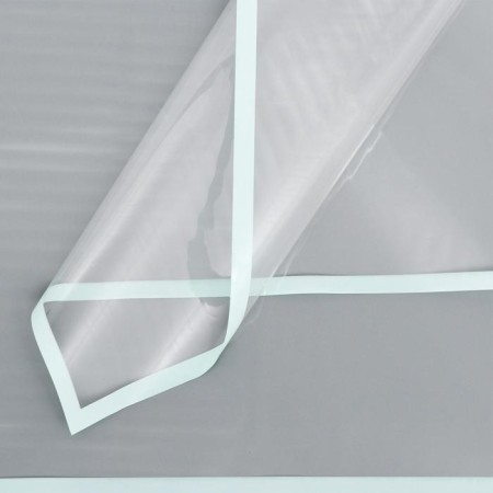 Glossy film "strip", green, 58 x 58 cm