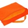 Conference folder with A4 handle, 350 x 270 x 10 mm, textile (spanbond), orange color, calligrata