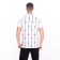 T -shirt male, white color/print mix, size l