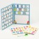 Magnetic board "Knowledge" in the set Magnets: alphabet + numbers, 2 × 18 × 25 cm