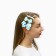 Hairpin clamping hair with a bow, set 3 pcs, cold heart