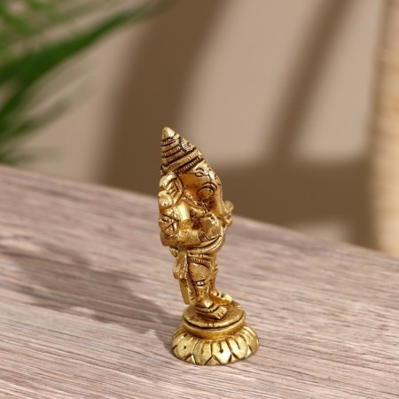 Souvenir "Ganesha" Brass 6.5 cm-2