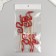 Decor for creativity "Red Snake" 12.5 cm (set 6 pcs)