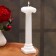 Decorative candle 5x19.5cm, white
