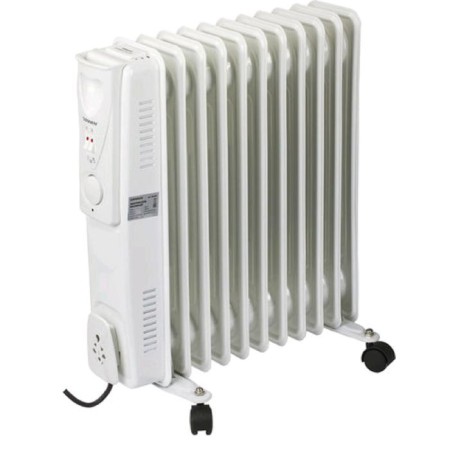 Sonnen DFS-11 heater, oil, 2500 watts, 11 sections, 25 m², white