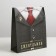 Gift package laminated, packaging, "gentleman", ml 21 x 25 x 8 cm