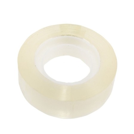 Set of 10 pieces, adhesive tape, 15 mm x 20 m, transparent