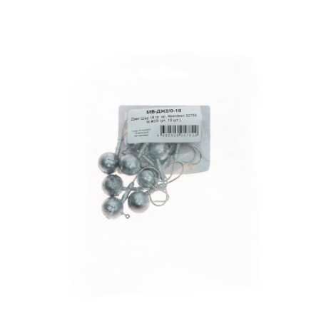 Jig ball, 18 g, 10 pcs.-3
