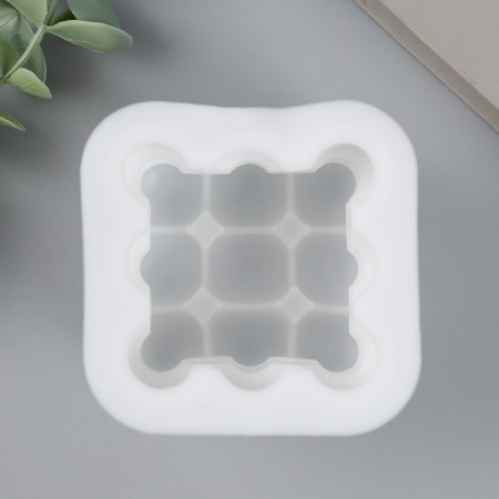 Mold Silicon "Cubes from Balls" 6x7.5x6 cm-3