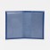 Cover for a pension certificate, crocodile, blue color