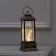 LED figure "Lantern with an angel" 10 × 27 × 10 cm, plastic, AAX3 batteries (not complete), USB, glow warm white