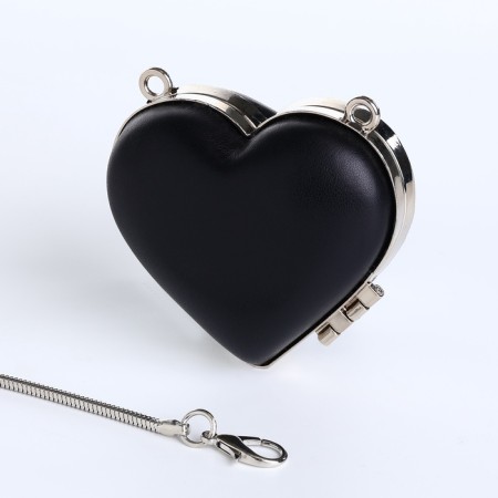 Female bag on a magnet, black color-8