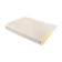 Folder on 4 rings A4, Calligrata, 40 mm, 700 μm, panoramic, with facial pockets, white