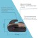 Autocry Ottor Booster Kroshka I'm Strong, group 3, 22-36 kg, (6-12 years old) light brown
