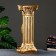 Column "with a girl" bronze 67cm