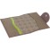 Gift set: cover for passport and key holder, balsamic color