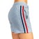 Women's shorts ise, size 44 cm, gray color