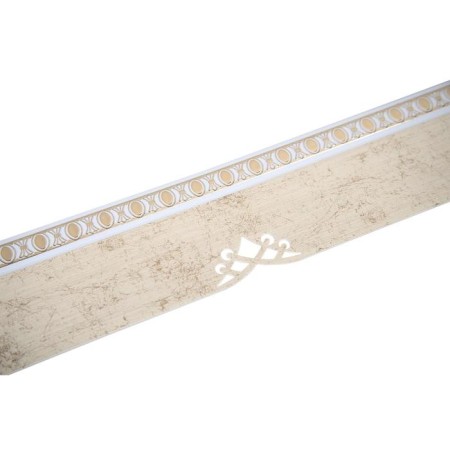 Bar for the cornice "Mozart", height 7 cm, length 25 m, color gold, champagne