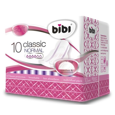 Bibling "Bibi" Classic Normal Soft, 10 pcs.
