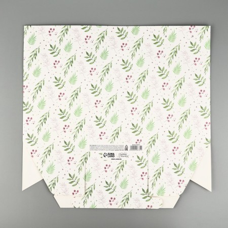 Gift package, packaging, "hexagon", 26.5 x 23 x 25 cm-11