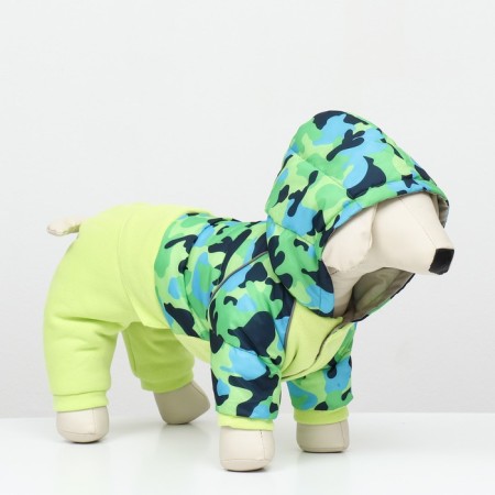 Combines "Go-Idi" with a weight, size 8 (ds 19 cm, og 30, osh 22 cm), green/camouflage-2