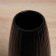 VAZ Coramics Table "Thiago" strips of barrel, D-5 cm, 17x7 cm, black