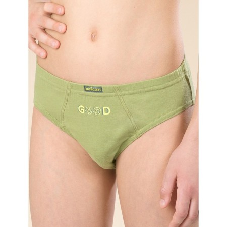 Panties for boys, height 92 cm, dark blue color, olive, khaki, 3 pcs-9