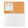 Notebook of 12 sheets in the Erichkrause Neon Classic cage, covered cardboard cover, white offset block 100%, orange