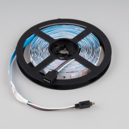 LED strip Apeyron Electrics 5 m, IP20, SMD5050, 30 LED/m, 7.2 W/m, 12 V, RGB-9