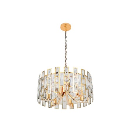 Crystal chandelier with Ambrella Light, Traditional, TR5061, E14, Color Gold-4