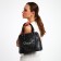 Female bag Textura, tout, average size, black color