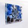 Carty clock is wall-mounted, interior "helm and yacht in the sand", silent, 25 x 35 cm