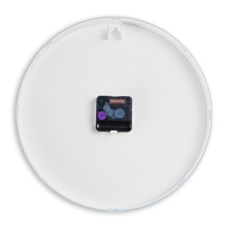 Wall clock, interior d = 30 cm, silent, silver rim-2