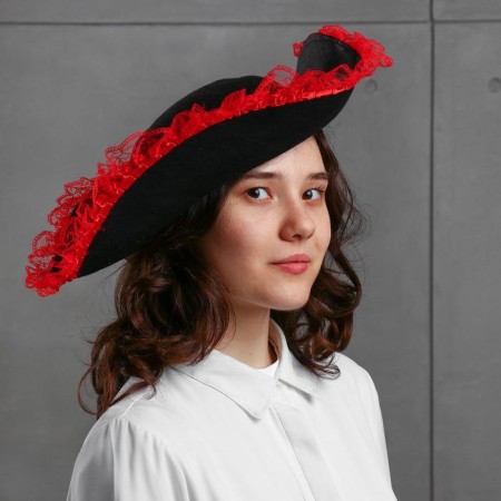 Carnival hat "Pirate", with a border, rr. 56-58