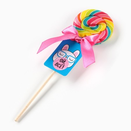 Lollice on the stick "Oh, everything", taste: cherry juice, 15 g.-1