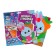 The mosaic is a sticker uniform "Bunny and carrots." Set for creativity