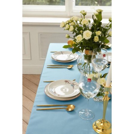 Ethel Ethel Elegance 150*250 +/- 3cm, cell-blue, pl. 192 g/m2, hl with VGMO-6