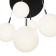 Suspension lamp Maytoni Mod321PL-05B, 5XE14, 40W, 45x45x222.5 cm, black color