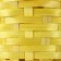 Wicker basket, d21 x 10/34 cm, yellow, bamboo