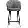 Barry Banbu Velutto 32 Metal/velor, black/gray 55x56x97 cm