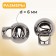 Cord lock, d = 6 mm, 5 pcs, black nickel color