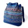 Bag bag, cord department, blue "Boho" color