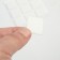 Furniture tundra, 25 x 25 mm, square, white, 18 pcs.