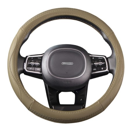 SkyWay Modern-7, size m, eco-leather, beige braid-9