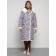 Coat insulated winter female, size 54, color gray
