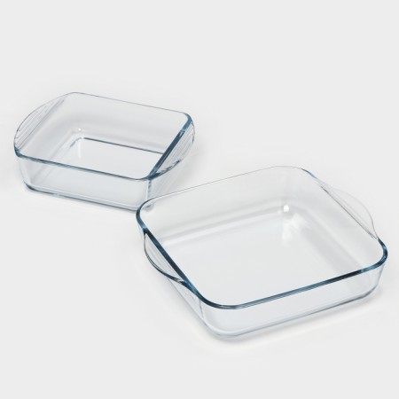 A set of baking forms Borcam, 2 items: 1.95 l, 1.04 liters-3